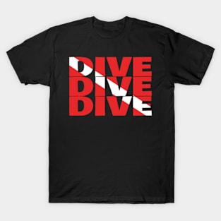 Scuba Dive Flag T For Divers T-Shirt